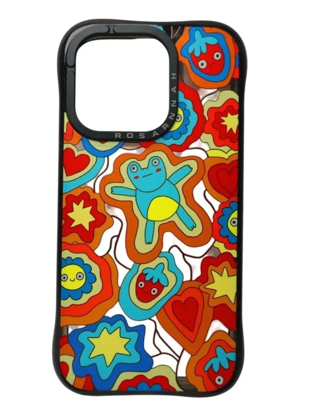 Rosarnnah Colorful and Cherry Print Phone Cases for iPhone